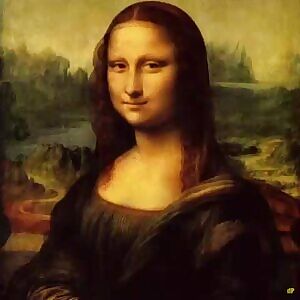 Mona Lisa gif