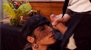 Grieving Valentine Chevalier is paid homage