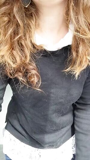 With the contractor down stairs working, I think I was hoping to get caught.