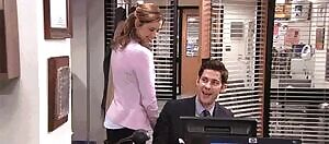 Naughty Pam wants to get intensely fucked & creampied at the office, when working late. Willingly letting Dwight join in on the sinful action.