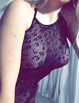 Trying that new outfit on him