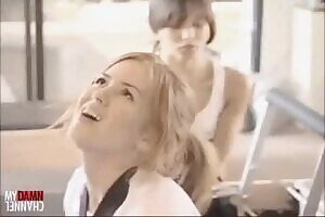 Isla Fisher's nice little butt