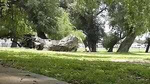 Public Sun Bathing Hotwife