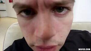 Shy BF's First Threesome - with Lucie Cline, Adria Rae