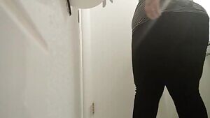 Bathroom Booty Flash 🖤
