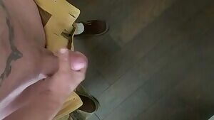 Lederhosen wank and 💦