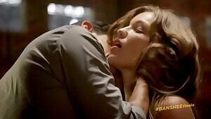 Lili Simmons squirms in Banshee