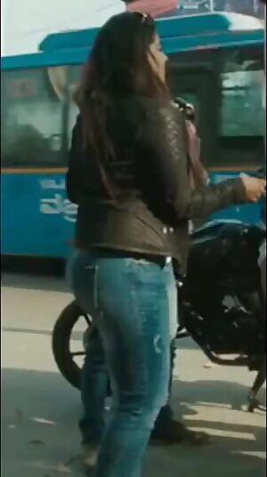 She's got some huge derriere.