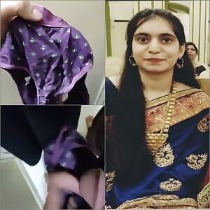 Traditional Indian babe's underwear