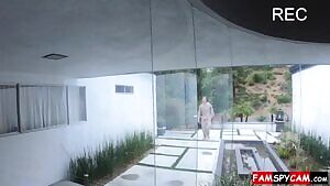 when bro just returned home from overseas and small sis is so happy he is back