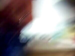 Nice big tits touching at home