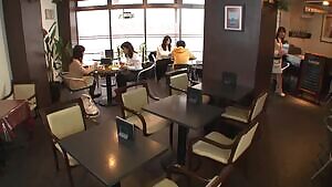 Coworkers meet for lunch