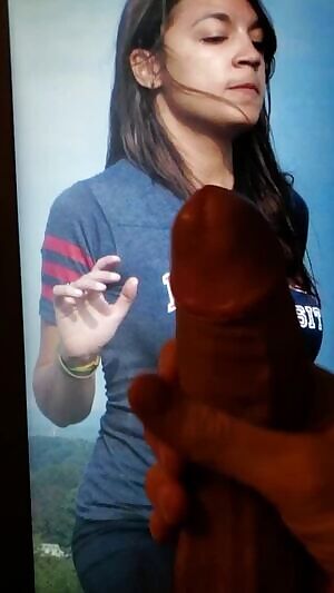 Finally delivering my AOC cum tribute. Next Poll in comments.