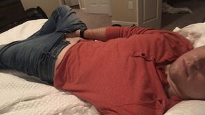 Amateur Big Dick Clothed Male Solo