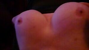 all over her big tits