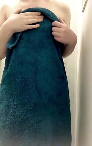 Dropping my towel for you..