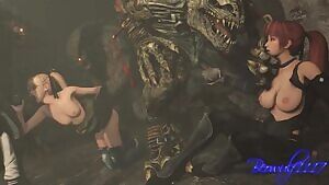 Kasumi & Marie Rose x Monsters,