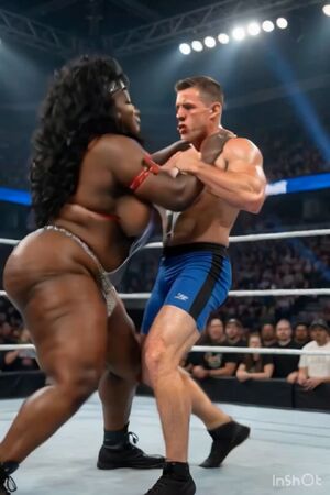 BBW Thong Ai Generated SSBBW