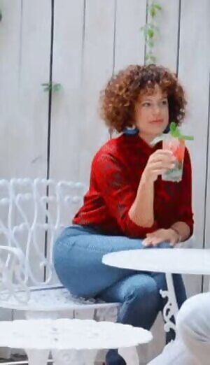 Multi-talented singer Régine Chassagne is an incredibly beautiful desirable goddess. Erotically seducing men with her perfectly delicious juicy thick hips & thighs. Already being deeply in love with her, when seeing her temptingly magnificent huge booty, as well. Badly wanting to marry her.