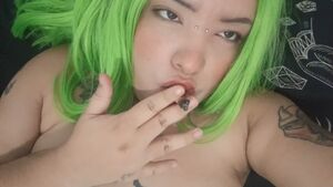Hairy Smoking Tattooed