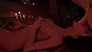 Yennefer lying down fellatioFirst time animation