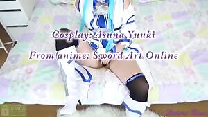 Asuna filled by tentacle monster, the vid for my latest cosplay