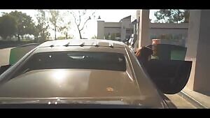 busty teen car model from los angles