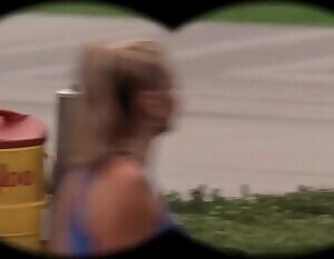 Drea De Matteo's ass in short shorts on The Sopranos