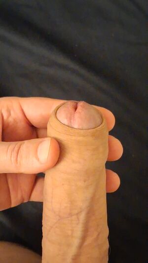 Foreskin Amateur BWC Big Dick Close Up