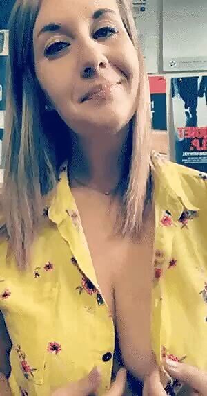 Blonde milf hot titty play #7th video