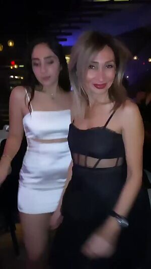 Mother and Daughter dancing together