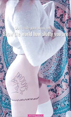 Don't be shy, be slutty 💋 ~ MistressStella.com