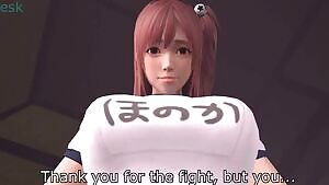 Honoka giving you a facial