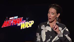 Evangeline Lilly is so damn flexible :)