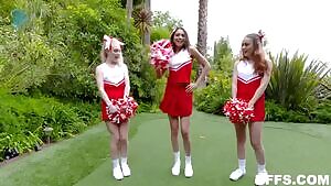 Lily Glee, Gia Gelato, Emma Starletto - Cheerleaders