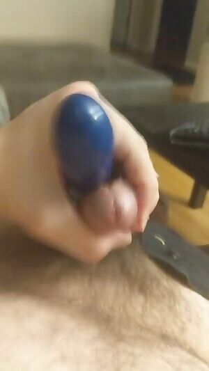 Cumming with my Dildo GIF