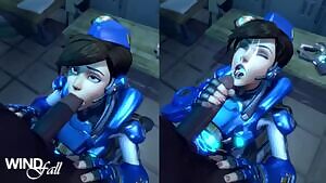 Cadet Tracer gets a facial