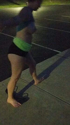 Took a break rom walking the dog