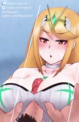 Mythra Shower Fuck