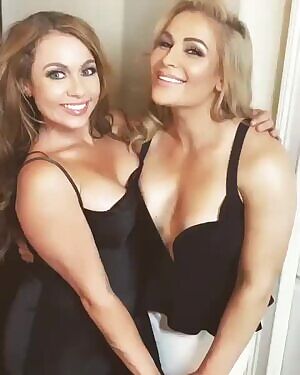 Natty and her Hot Sis Tit to Tit