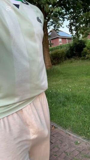 Freeballing Big Dick Public Voyeur