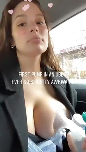 Pumping where ever she wants