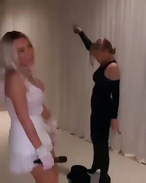 kylie and stassie kissing