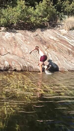 Can you think of something that happened in this secret paradise?