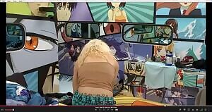 Vanessa trying really hard to show off her cooch. So close...