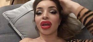 Nikki beautiful pumped lips