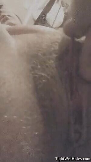 From her pussy to her mouth