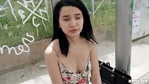 Filling Her Pussy And Her Pockets