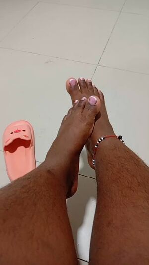 Footjobs Inside Nylons Feet