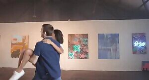 Nina Dobrev looks like she'd be really limber and fun in bed. And gangbanged.